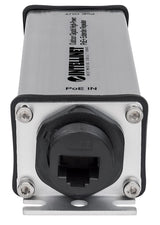 Intellinet Outdoor Gigabit High-Power PoE+ Extender Repeater, IEEE 802.3at/af Power over Ethernet (PoE+/PoE), Extends Range up to 100m, Metal, IP65