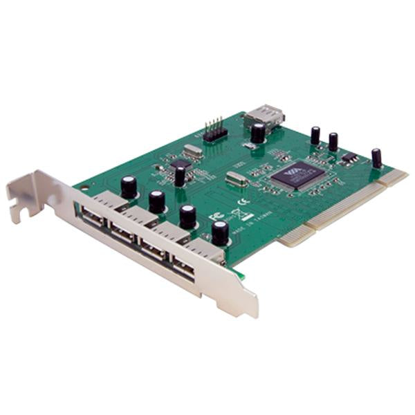 StarTech.com 7 Port PCI USB Card Adapter - TAA