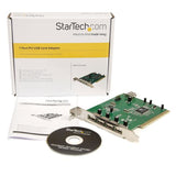 StarTech.com 7 Port PCI USB Card Adapter - TAA