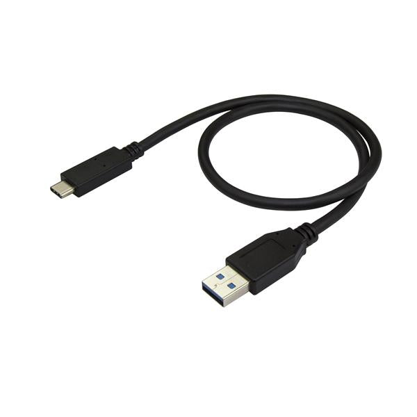 StarTech.com 1.6ft (50cm) USB-A to USB-C Charging Cable, USB 10Gbps, Charge & Sync, 3A - USB Charging Cord