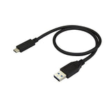 StarTech.com 1.6ft (50cm) USB-A to USB-C Charging Cable, USB 10Gbps, Charge & Sync, 3A - USB Charging Cord