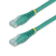 StarTech.com 10ft CAT6 Ethernet Cable - Green CAT 6 Gigabit Ethernet Wire -250MHz 100W PoE RJ45 UTP Molded Network/Patch Cord w/Strain Relief/ Individually Tested