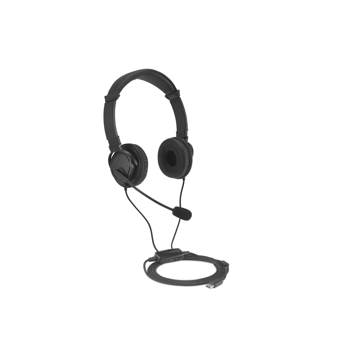 Kensington Classic EQ USB-C Headset with Mic and Volume Control