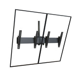 Chief Fusion® Large Ceiling Mounted 2 x 1 Portrait Menu Board 400 mm Interfaces