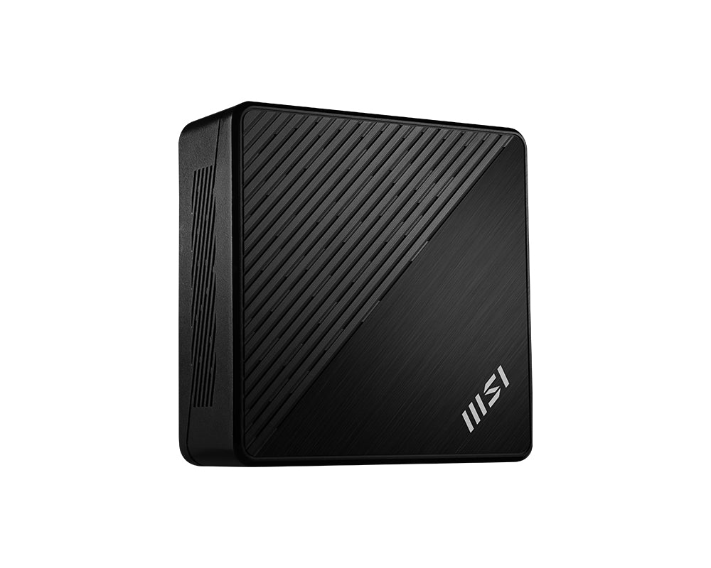 MSI Cubi ADL-020BUS Intel Pentium N N100 DDR4-SDRAM Mini PC Workstation Black
