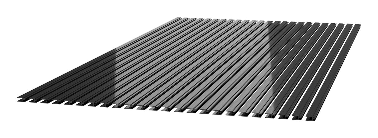APC NetShelter Aisle Containment, Panel connector Plastic 1200 mm, Set of 12, Black