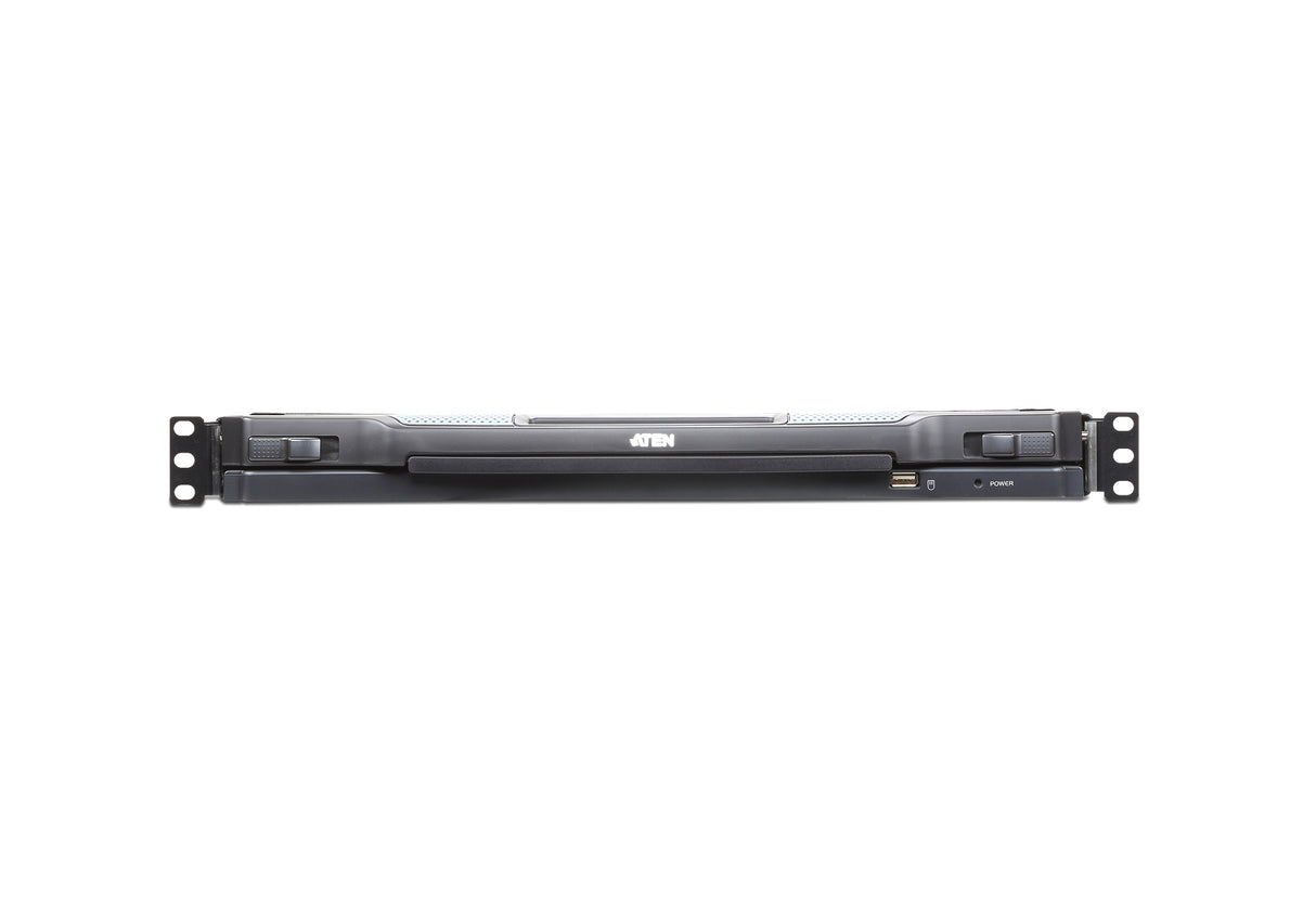 ATEN 16-Port 19" LCD KVM Switch Over IP (USB - PS/2 VGA) with USB Peripheral port