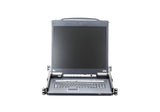 ATEN 16-Port 19" LCD KVM Switch Over IP (USB - PS/2 VGA) with USB Peripheral port