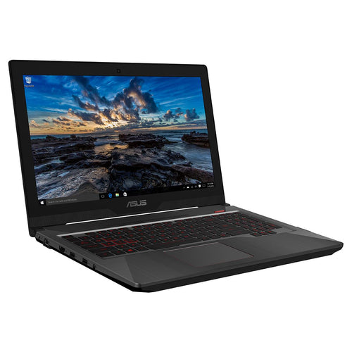 ASUS FX503VD-Q72S-CB laptop Intel® Core™ i7 i7-7700HQ 39.6 cm (15.6") Full HD 12 GB DDR4-SDRAM 1.25 TB HDD+SSD NVIDIA® GeForce® GTX 1050 Wi-Fi 5 (802.11ac) Windows 10 Home Black