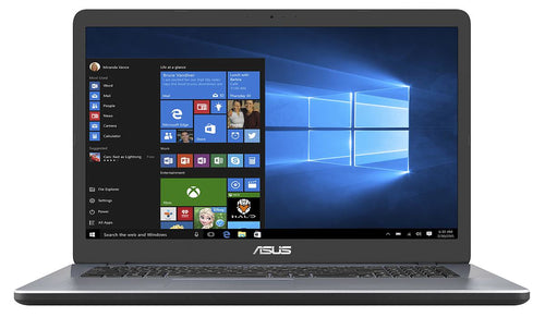 ASUS Vivobook 17 X705MA-QP2-CB laptop Intel® Pentium® Silver N5000 43.9 cm (17.3") Full HD 4 GB DDR4-SDRAM 1 TB HDD Wi-Fi 5 (802.11ac) Windows 10 Home Grey