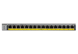 NETGEAR GS116PP Unmanaged Gigabit Ethernet (10/100/1000) Power over Ethernet (PoE) Black