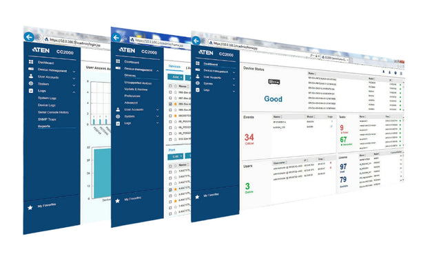 ATEN CC2000TN networking software Network management