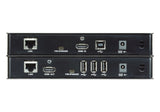 ATEN VE813A AV extender AV transmitter & receiver Black