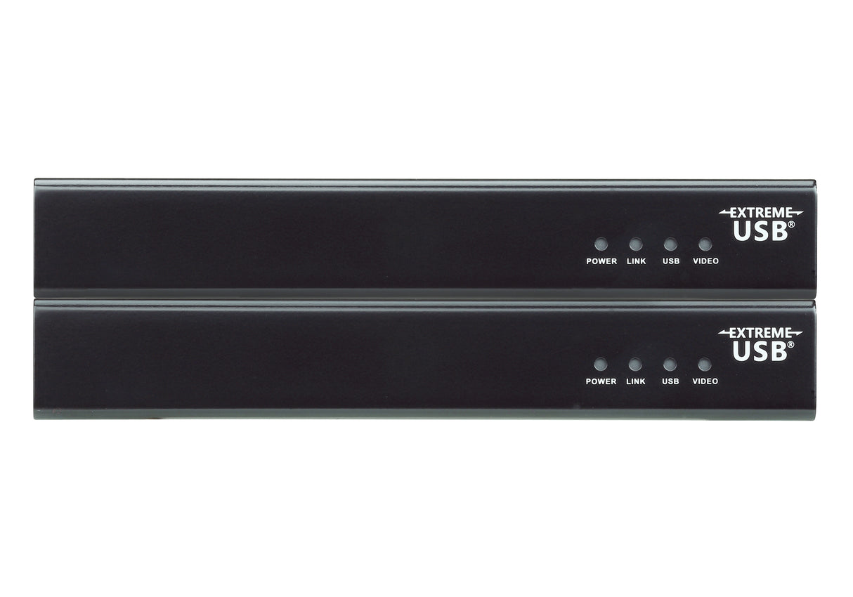 ATEN VE813A AV extender AV transmitter & receiver Black