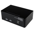 StarTech.com 2 Port DVI VGA Dual Monitor KVM Switch USB with Audio & USB 2.0 Hub - TAA