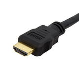 StarTech.com 3ft (91cm) HDMI Female to Male Adapter, 4K High Speed Panel Mount HDMI Cable, 4K 30Hz UHD HDMI, 10.2 Gbps Bandwdith, 4K HDMI Female to HDMI Male, HDMI Panel Mount Connector Cable