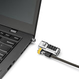 Kensington ClickSafe 3-in-1 Combination Laptop Lock – Master Coded