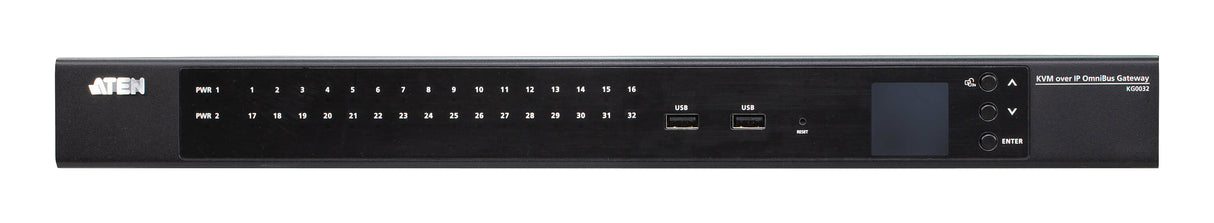 ATEN KG0032 KVM switch Rack mounting Black