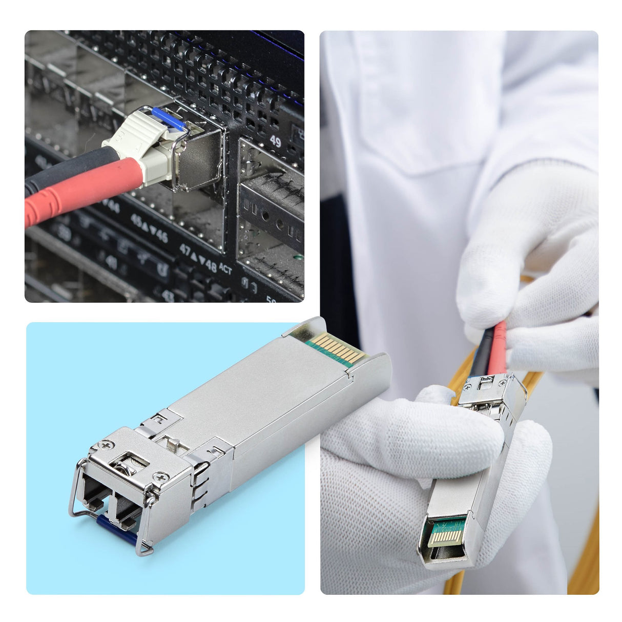 StarTech.com Version of Cisco SFP-10G-LR-S SFP+ Module, Industrial Temperature Range, 10Gbps, Single Mode Fiber (SMF), 10km [6.2mi], LC Transceiver, 1310nm