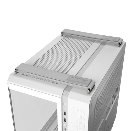 ASUS TUF GAMING GT502 Horizon TG ARGB White Midi Tower