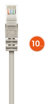 Intellinet 744683 networking cable Grey 1 m Cat6 U/UTP (UTP)