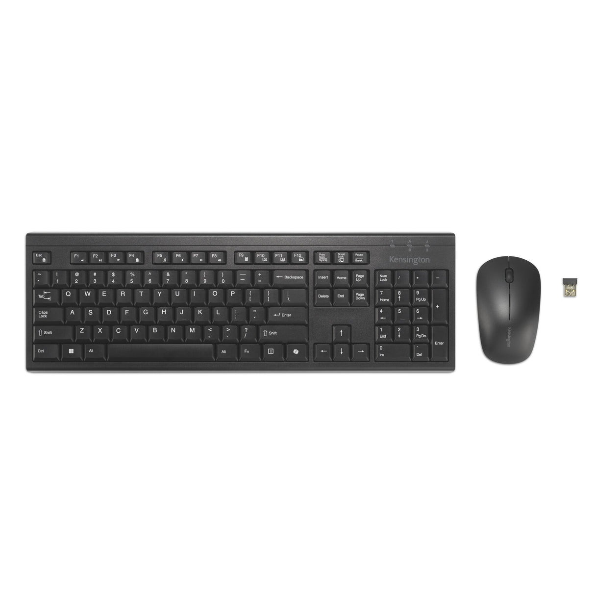 Kensington KM270 EQ Rechargeable Desktop Set – Wireless, US English