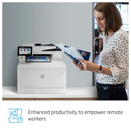 HP Color LaserJet Enterprise LaserJet Enterprise M480f Multifunction Color Printer, Ethernet Only; Copier, Scanner