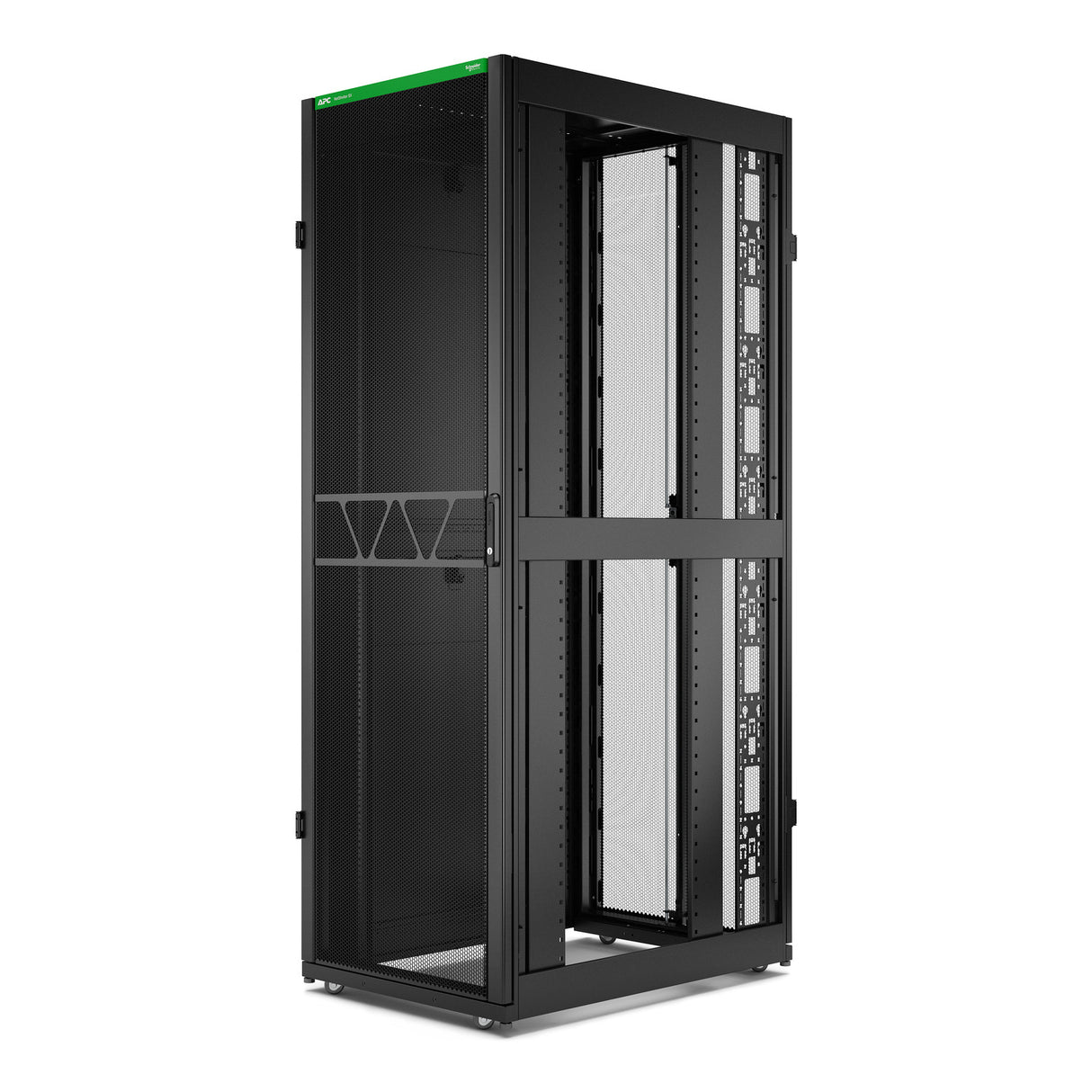 APC NetShelter SX Server Rack Gen 2, 48U, 2258H x 750W x 1070D mm, with Sides, Black