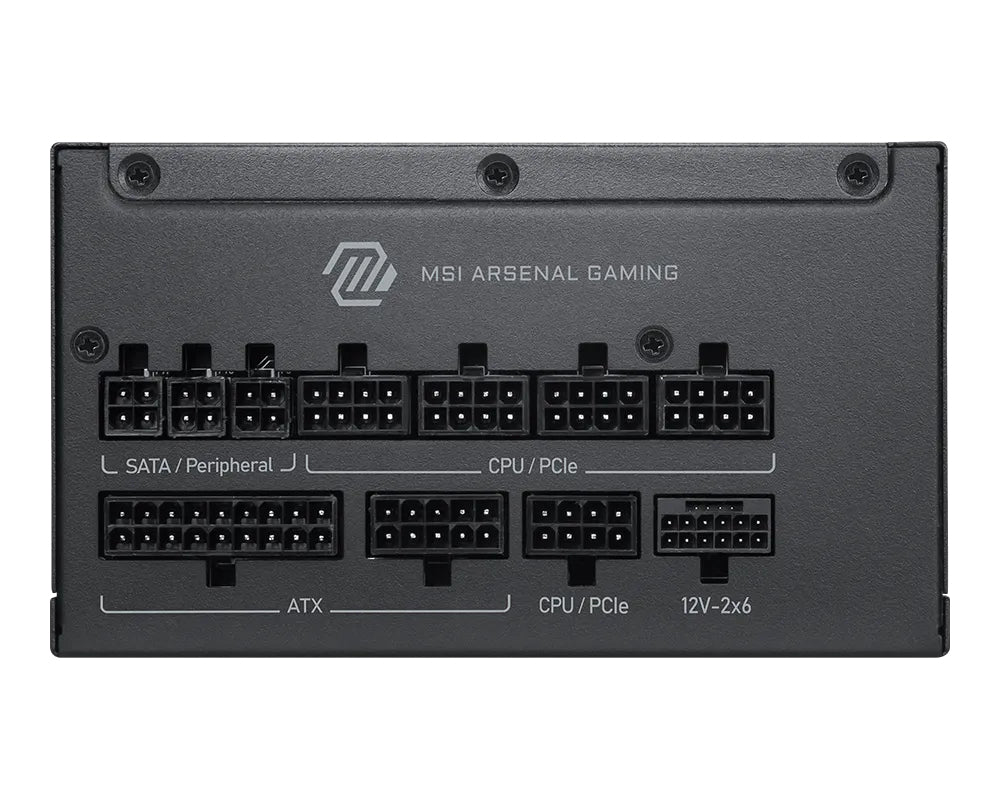 MSI MAG A1000PLS PCIE5 power supply unit 1000 W 24-pin ATX ATX Black