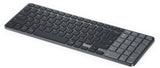 DELL KB746 keyboard Universal RF Wireless + Bluetooth US English Graphite