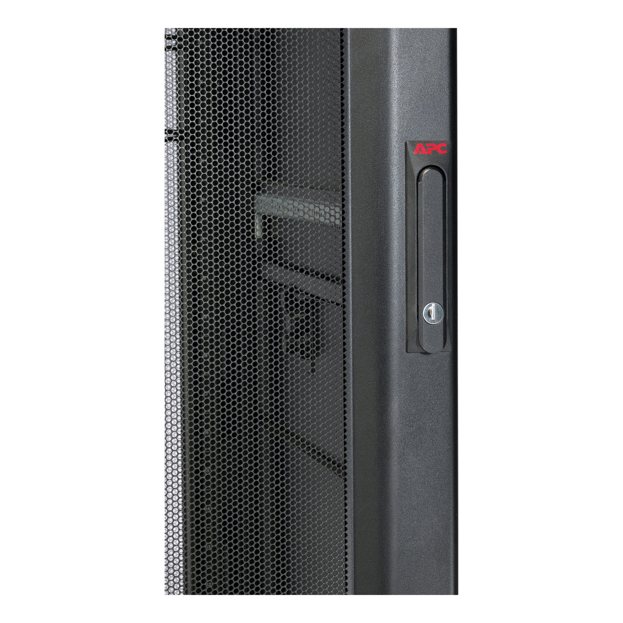 APC NetShelter AV, Server Rack Enclosure, 42U, 10-32 Threaded Rails, without Sides, Roofs, Doors, Black, 1991H x 600W x 806D mm