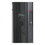 APC NetShelter AV, Server Rack Enclosure, 42U, 10-32 Threaded Rails, without Sides, Roofs, Doors, Black, 1991H x 600W x 806D mm