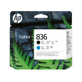 HP 836 Black/Cyan Latex Printhead print head Thermal inkjet