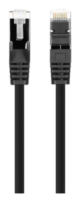 Intellinet 745017 networking cable Black 0.15 m Cat8.1 U/FTP (STP)