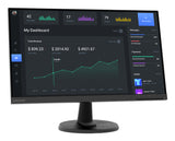 Lenovo D24-40 computer monitor 60.5 cm (23.8") 1920 x 1080 pixels Full HD LED Black