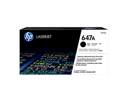 HP 647A Black Original LaserJet Toner Cartridge