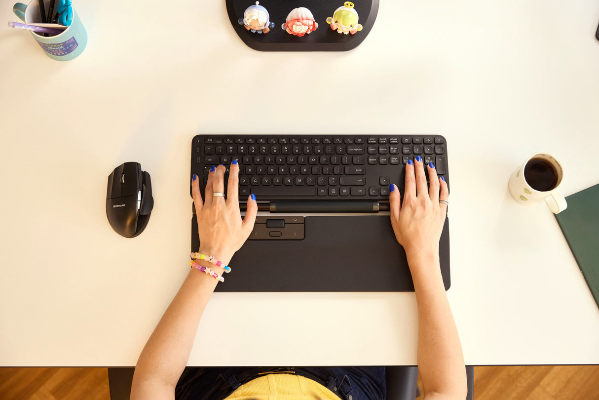 Contour Design RollerMouse Pro Regular Vegan Leather Wrist Rest Wireless