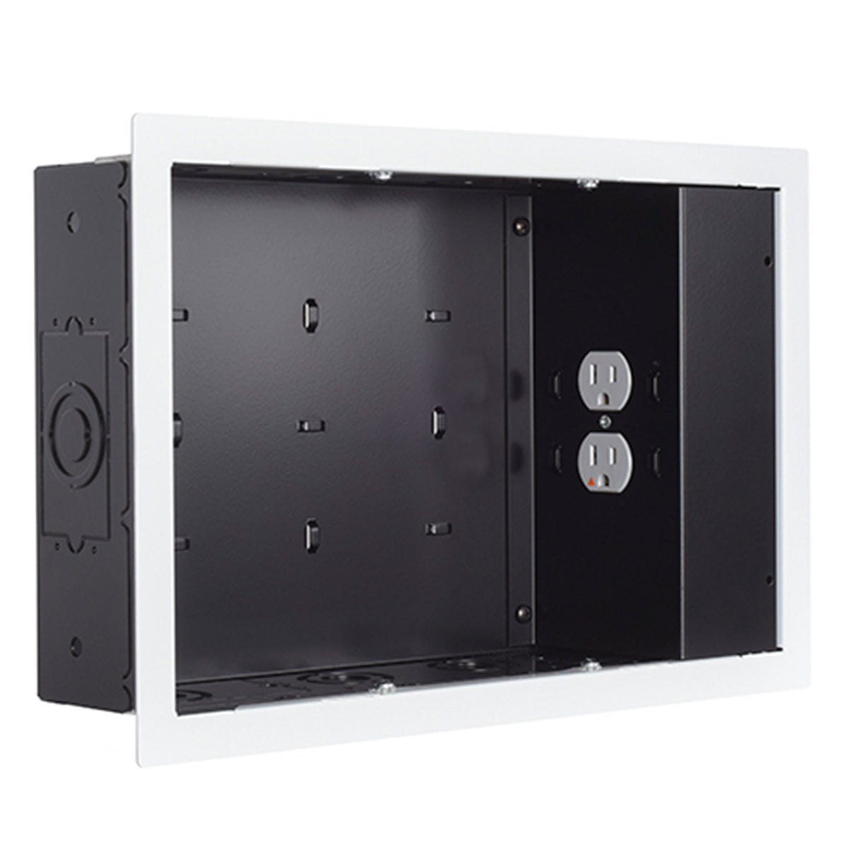 Chief Proximity® In-wall Storage Box with 2 Receptacle Filter & Surge-PAC525FWP2