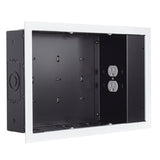 Chief Proximity® In-wall Storage Box with 2 Receptacle Filter & Surge-PAC525FWP2