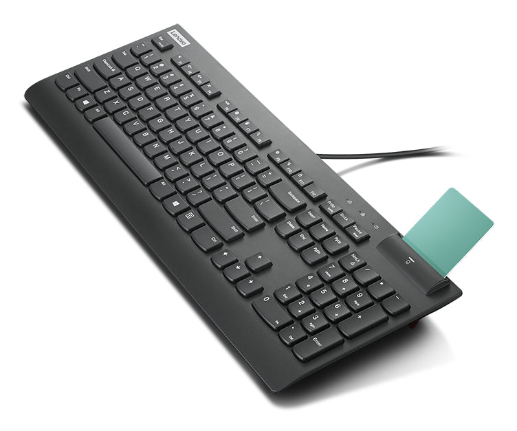 Lenovo Smartcard Wired II keyboard Home/Office USB US English Black
