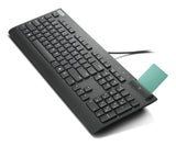 Lenovo Smartcard Wired II keyboard Home/Office USB US English Black