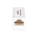 StarTech.com RJ45 Coupler, Inline Cat6 Coupler, Female to Female (F/F) T568B Connector, Unshielded Ethernet Cable Extension