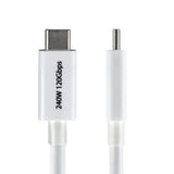 StarTech.com 3ft (1m) Thunderbolt 5 Cable, 80Gbps/Up to 120Gbps, 240W PD, 8K 60Hz, Certified Thunderbolt Cable, Compatible w/Thunderbolt 4/USB4/USB-C - White