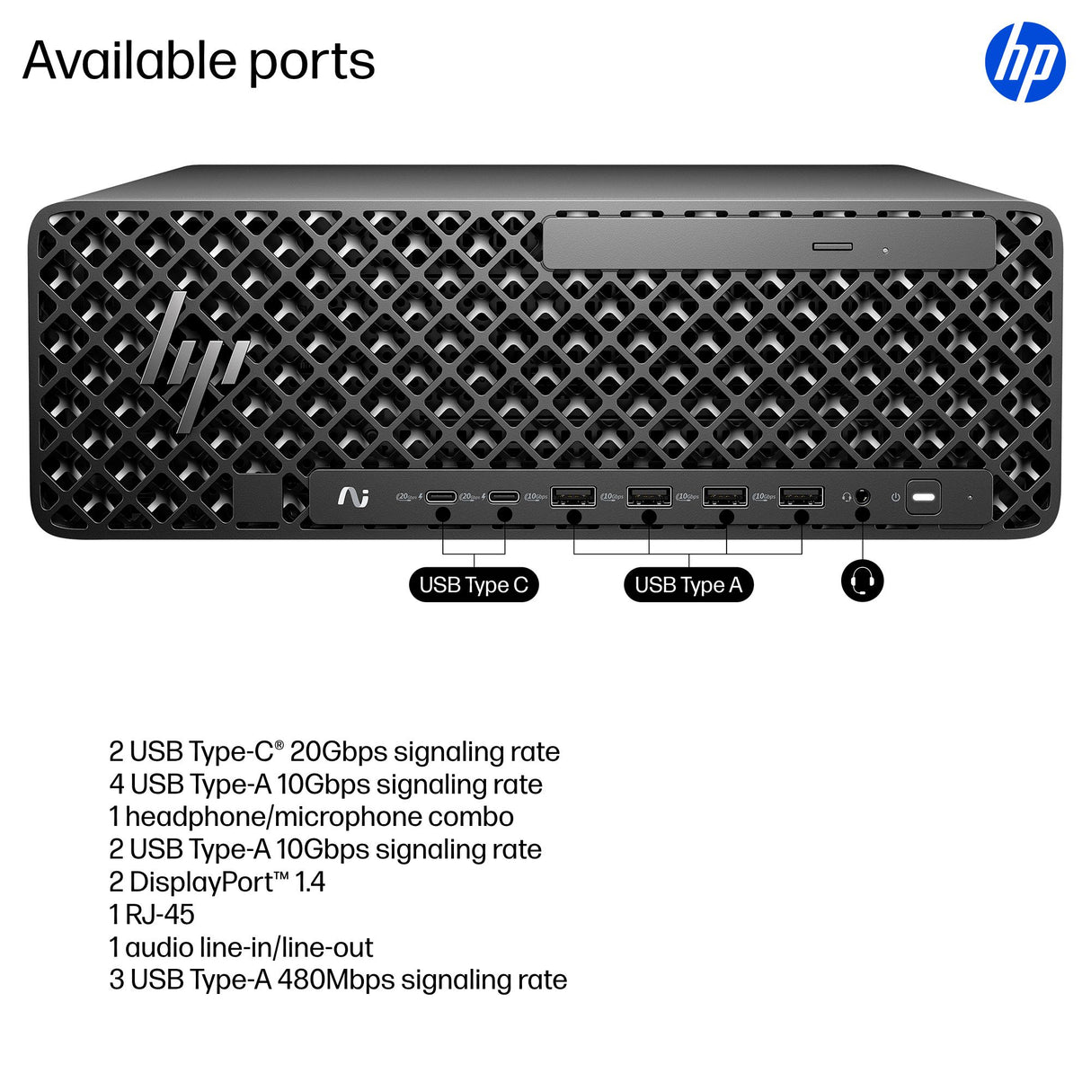 HP Z2 SFF G1i Wolf Pro Security Edition Intel Core Ultra 7 265 32 GB DDR5-SDRAM 1 TB SSD NVIDIA RTX A1000 Windows 11 Pro Workstation AI Workstation, AI PC Black