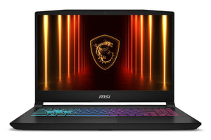 MSI Katana 15 HX B14WFK-446CA Intel® Core™ i7 i7-14650HX Laptop 39.6 cm (15.6") Quad HD 32 GB DDR5-SDRAM 1 TB SSD NVIDIA GeForce RTX 5060 Wi-Fi 6E (802.11ax) Windows 11 Home Black