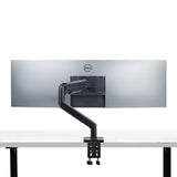StarTech.com Monitor Desk Mount for up to 49in 32:9 Ultrawide Curved Screens, Mechanical Spring Arm, C-Clamp/Grommet, Tool-Less Adjustment, Max 44lb/20kg