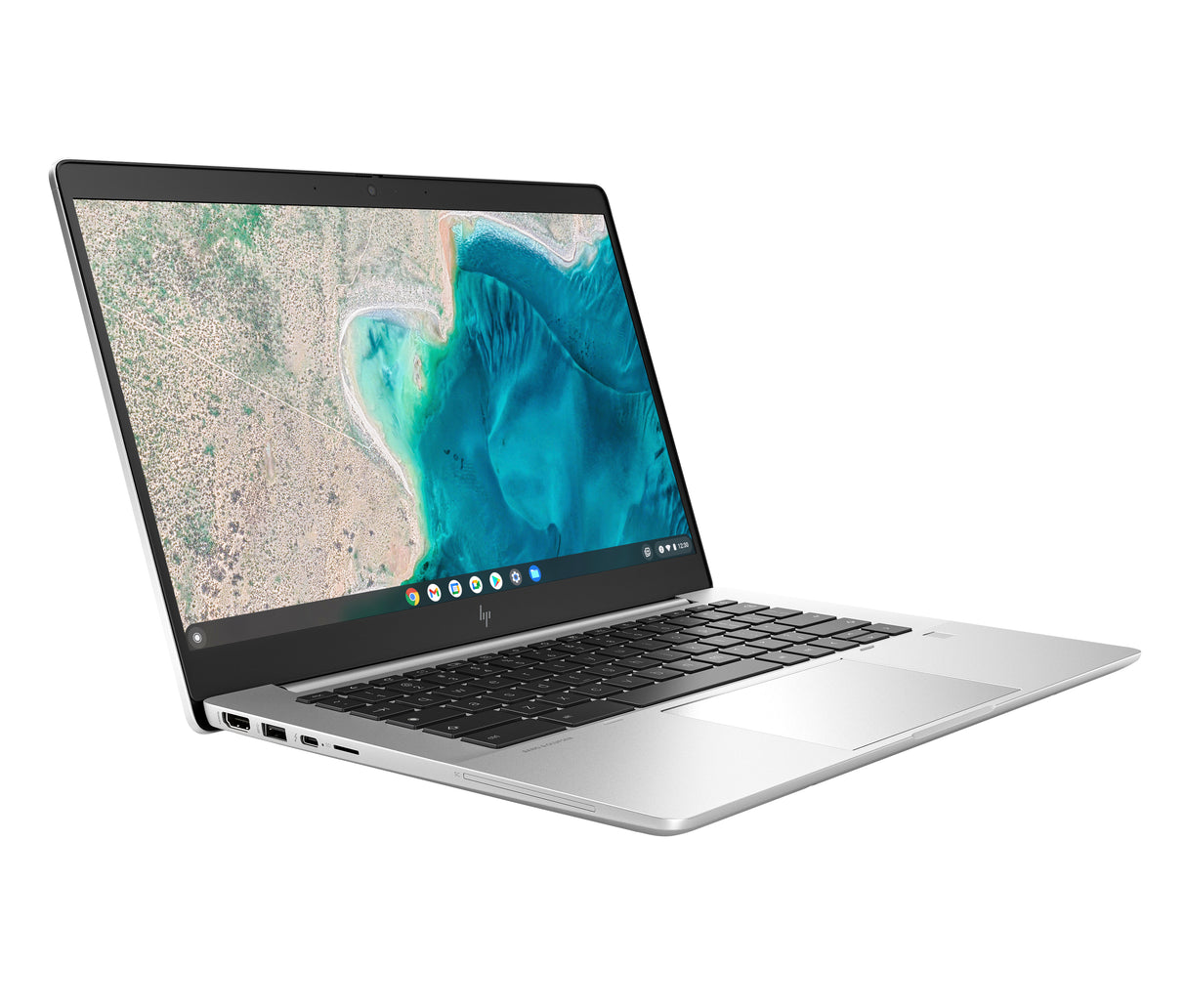 HP Elite c640 14 G3 Chromebook Intel® Core™ i5 i5-1245U 35.6 cm (14") Touchscreen Full HD 16 GB LPDDR4x-SDRAM 256 GB SSD Wi-Fi 6E (802.11ax) ChromeOS Silver