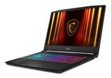 MSI Katana 15 HX B14WFK-446CA Intel® Core™ i7 i7-14650HX Laptop 39.6 cm (15.6") Quad HD 32 GB DDR5-SDRAM 1 TB SSD NVIDIA GeForce RTX 5060 Wi-Fi 6E (802.11ax) Windows 11 Home Black