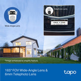 TP-Link Tapo Outdoor Dual Lens Pan/Tilt Security Camera