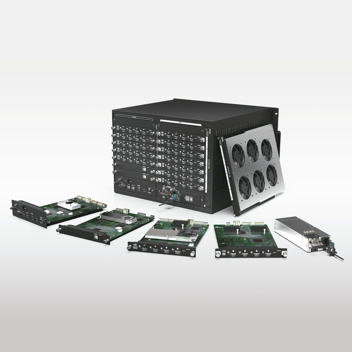 ATEN VW3620 video wall processor Black 573.4 W